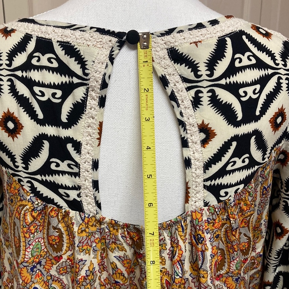 Freeway Boho Top Size M - Picture 9 of 15
